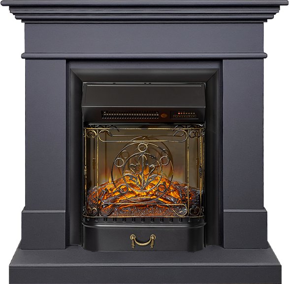 Каминокомплект California SFT (Разборный) - Серый графит с очагом Majestic FX M Black RC