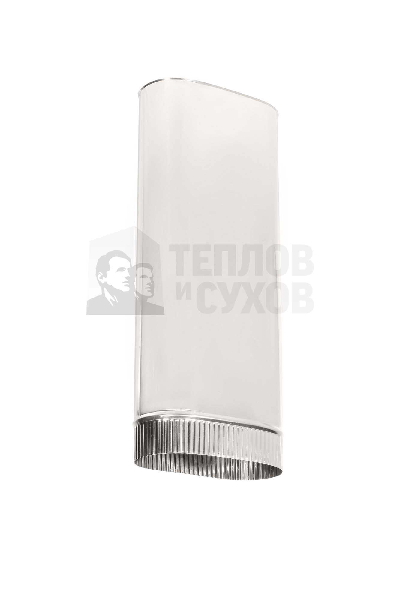 Труба Овал Моно L 500 304-0.8 120х240