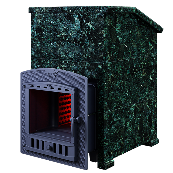 На фото изображено: Облицовка для печей Президент GFS ЗК 25 П2/ЗК 30 П2/Гром 30 П2 Пироксенит (980/40)