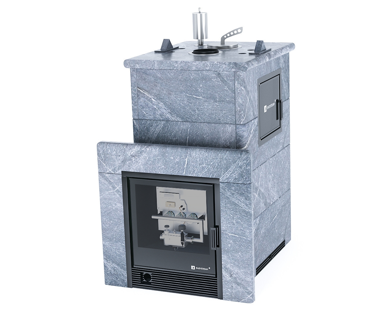 Печь Сочи М2 в полноценном кожухе с закрытым верхом