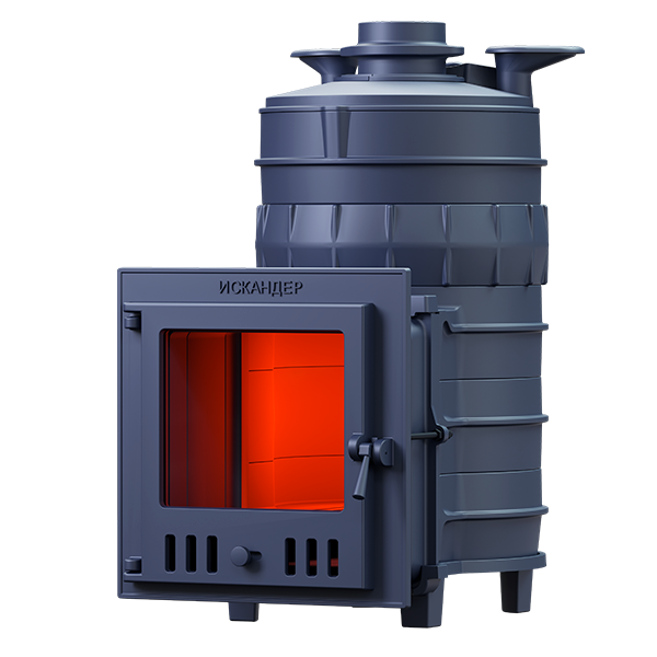 Чугунная печь для бани Искандер ЗК 25 (М) Pro