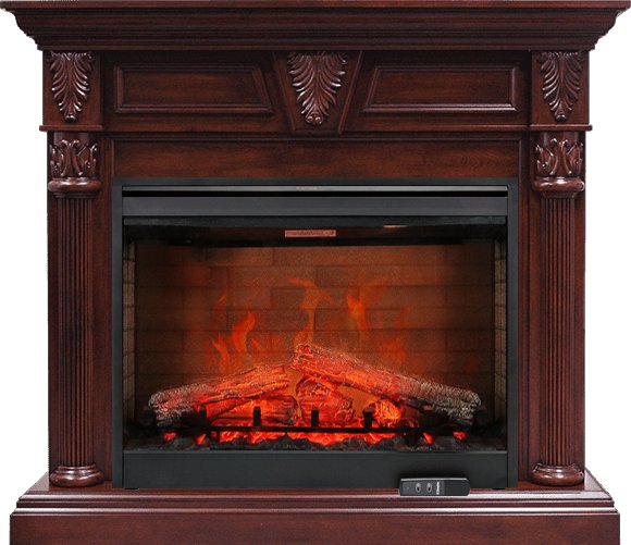 Каминокомплект Sheffield - Темная вишня с очагом Symphony 30'' DF3020-EU Каминокомплект Sheffield - Темная вишня с очагом Symphony 30'' DF3020-EU